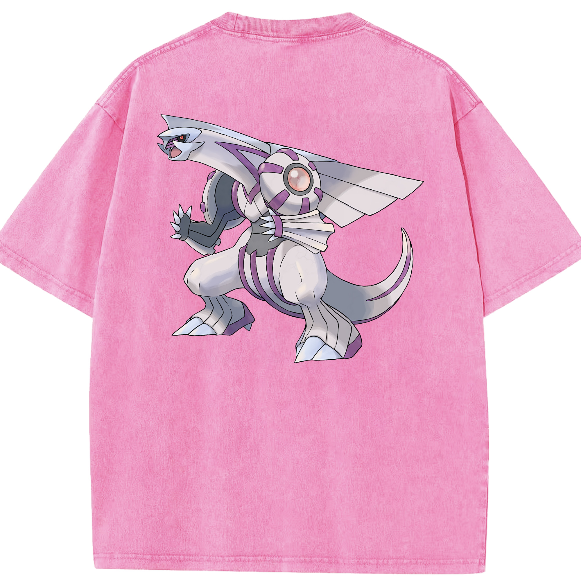 （画像用） ポケットモンスター Pokémon 綿100% ヴィンテージ風 半袖Tシャツ（背面プリント）